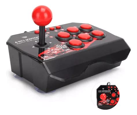 Arcade Fight Stick Wired Arcade Joystick Jogos De Arcade Parcelamento