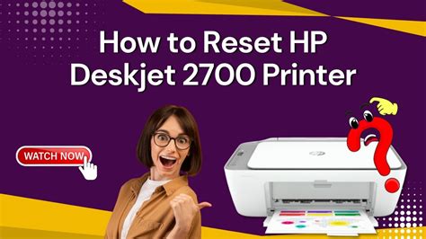 How To Reset HP Deskjet 2700 Printer Printer Tales YouTube