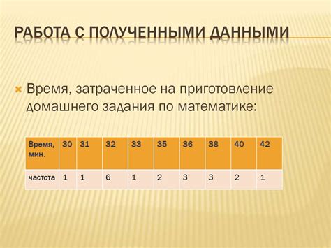 Статистические исследования - online presentation