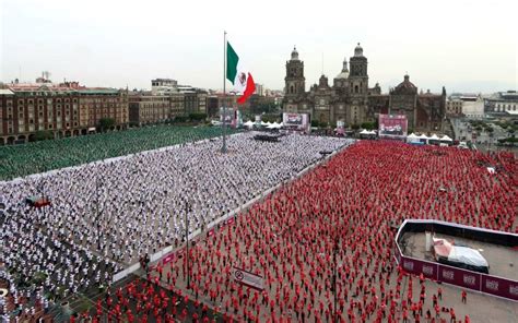 Cdmx Rompe Un R Cord Guinness Con La Clase Masiva De Box M S Grande Del