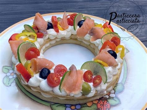 Cream Tarte Salata Con Salmone Pasticcera Pasticciata Buffet Di