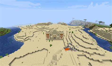 Minecraft Desert Seeds For 116 2021 Bedrock And Java Pro Game Guides