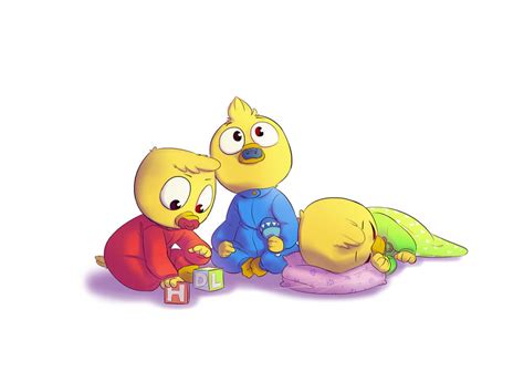 Yellow Babies by DeepestPainter on DeviantArt