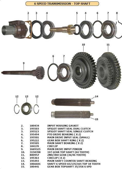 Massey Ferguson Te Fe Tractors Owners Service And Repair Manual