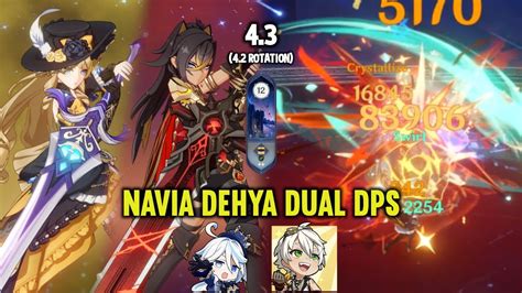 C Navia Dehya Dual Dps W C Furina Spiral Abyss Floor