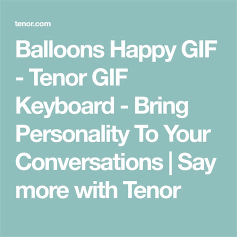 Balloons Happy  Tenor  Keyboard Bring Personality To Your