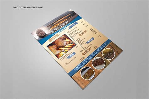 Custom Menu Design on Behance