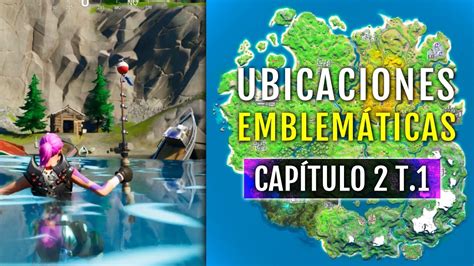 Ubicaciones EmblemÁticas Mapa Fortnite Capítulo 2 Temporada 1 Youtube