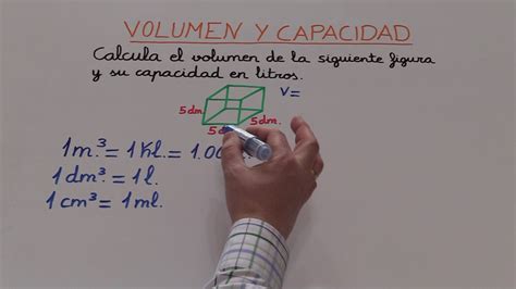 Problema De Volumen Y Capacidad Aprueba Matemáticas Youtube