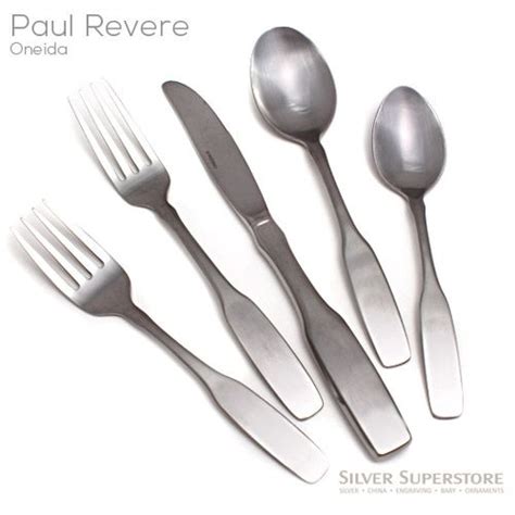 Oneida Paul Revere Stainless Flatware For Less