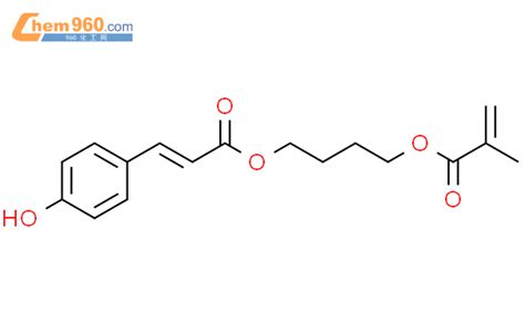 162206 39 5 2 Propenoic Acid 2 Methyl 4 3 4 Hydroxyphenyl 1 Oxo