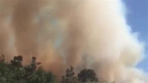 Breaking Evacuations Ordered As Huge Wildfire Breaks Out In Concord