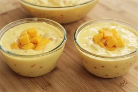 Resep Simple Dessert Mangga Sago Ala Devina Hermawan Cocok Untuk