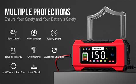 Amazon Nexpeak Nc Battery Charger V V Lifepo Lead