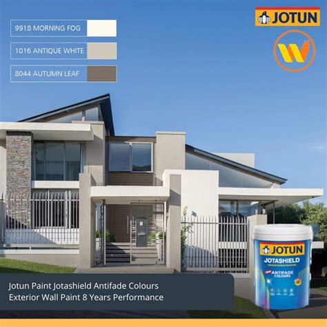 20litre Jotun Paint Jotashield Antifade Exterior Colour Combination 1 External Wall Paint Cat