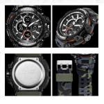 Smael Sport Men Wrist Watch Waterproof Led Digital Sadoun