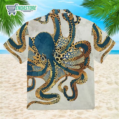 Octopus Ocean Hawaiian Shirt Endastore