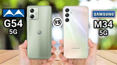 Moto G54 5g Vs Samsung M34 5g Which One Is Better 🤔💯 Full Comparison 🔥 Youtube