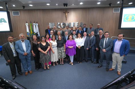 Presidente Do Crea Am Participa De Cerim Nia De Posse Do Novo