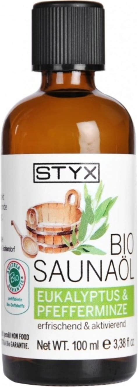 STYX Eucalyptus Peppermint Sauna Oil 100 Ml Ecco Verde Ireland