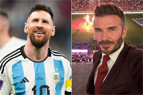 El Guiño De Beckham A La Selección Argentina Y Messi En La Previa De La Final La Nacion