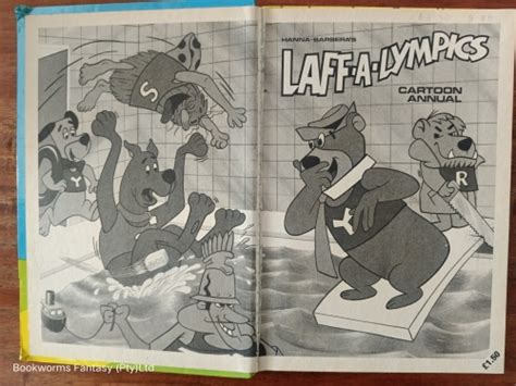 First Editions Hanna Barbara S Laff A Lympics Cartoon Annual FIRST