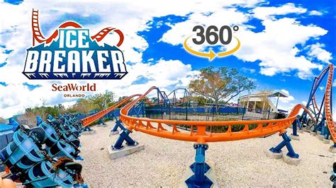 Seaworld Orlando Ice Breakers Amusement Parks Sea World Roller