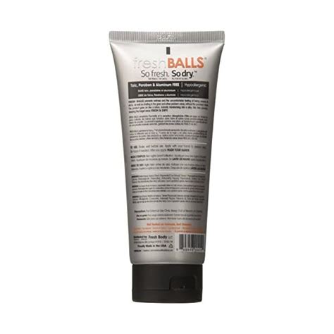 Fresh Balls Lotion Mens Anti Chafing Soothing Cream To Powder Ball Deodorant And Hygiene