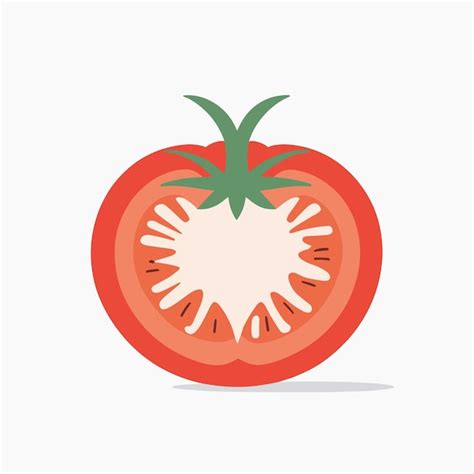 Premium Vector Tomato Vector Illustration Cartoon Design