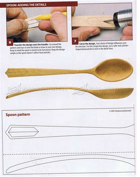 Power Carving Wooden Spoon • WoodArchivist