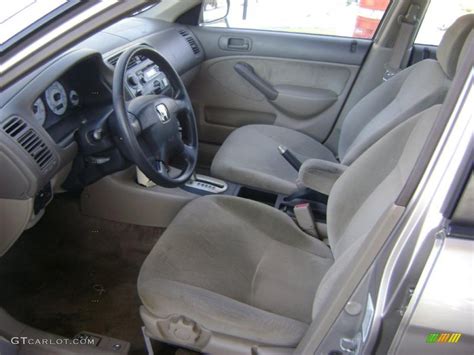 2001 Honda civic interior colors