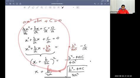 Revision 3 Grade 11 Quadratic Equations Youtube