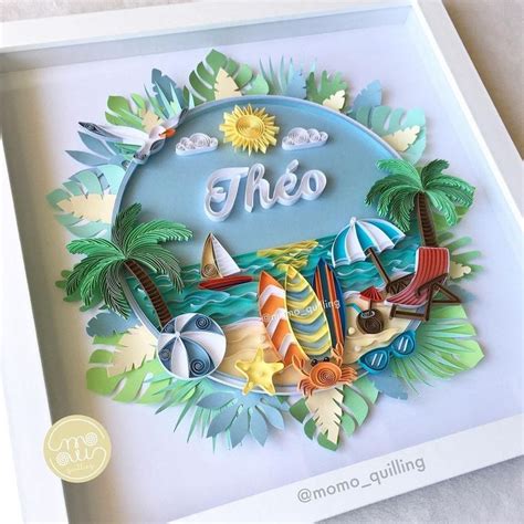 There Is An Image Of A Card With The Word Tikeo On It And Beach Scenes