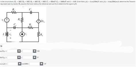 Answered In The Circuit Shown R₁ 2k R₂ Bartleby