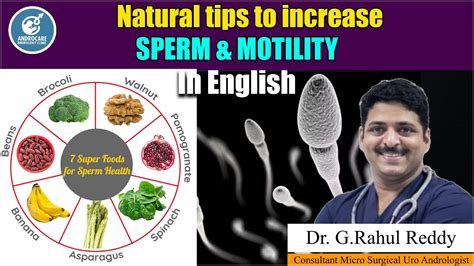 Solution For Less Motility In Sperm Dr Rahul Reddy Androcare