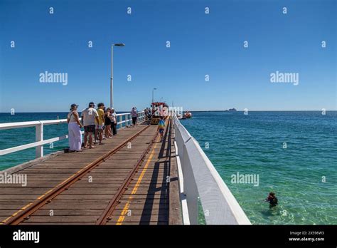 Busselton Jetty Train Hi Res Stock Photography And Images Alamy