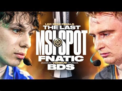 FINAL LEC SPOT ON THE LINE ABSOLUTE BANGER FNC VS BDS LEC SPRING