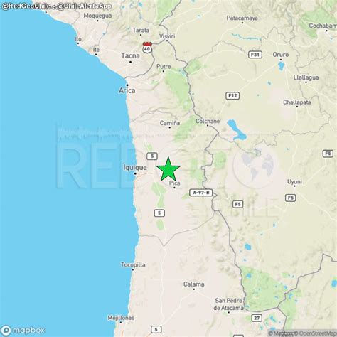 Red Geocientífica De Chile On Twitter Revisado ⚠️ Sismo De Magnitud