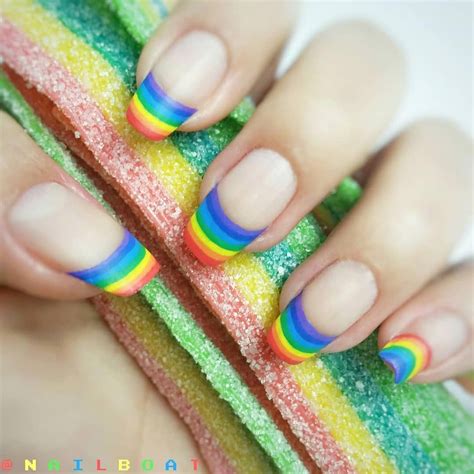 Rainbow Nail Art Designs Rainbow Nail Art Designs Rainbow Nail