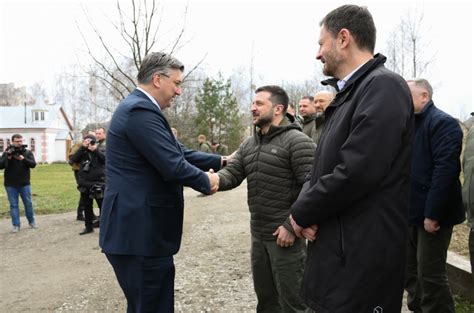 FOTO Andrej Plenković nenajavljeno doputovao u Kijev tportal