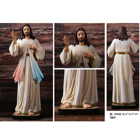 30 Cm Or 40 Cm CATHOLIC DIVINE MERCY STATUE JESUS Shopee Malaysia