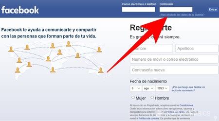 Cómo recuperar tu contraseña de Facebook