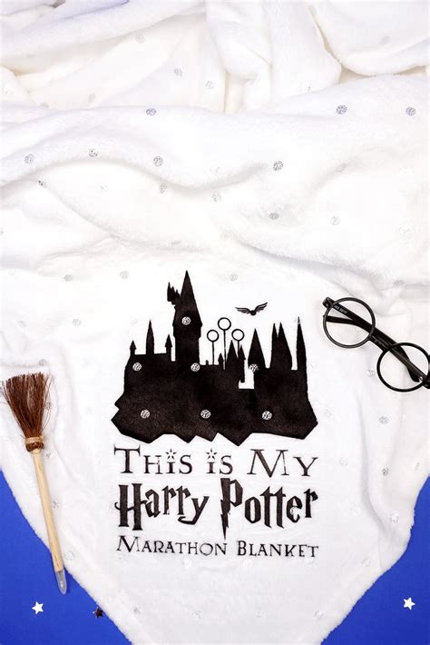 Free Harry Potter SVG + Marathon Blanket - Happiness is Homemade