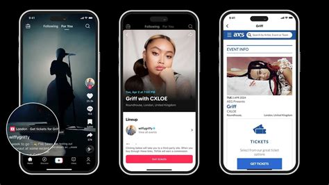 TikTok Forge Un Partenariat Avec AXS Pour Vendre Des Billets De Concert