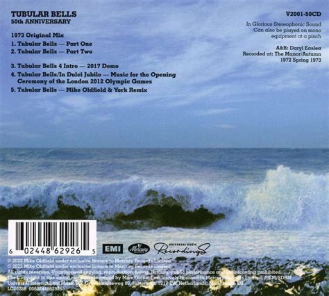 Mike Oldfield Tubular Bells Th Anniversary Edition Cd Opus A