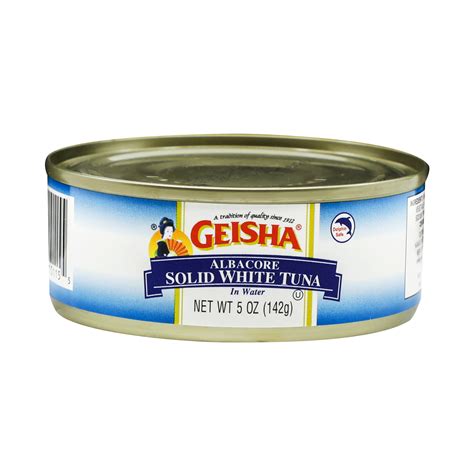 Albacore Solid White Tuna In Water 5 Oz Geisha Brand