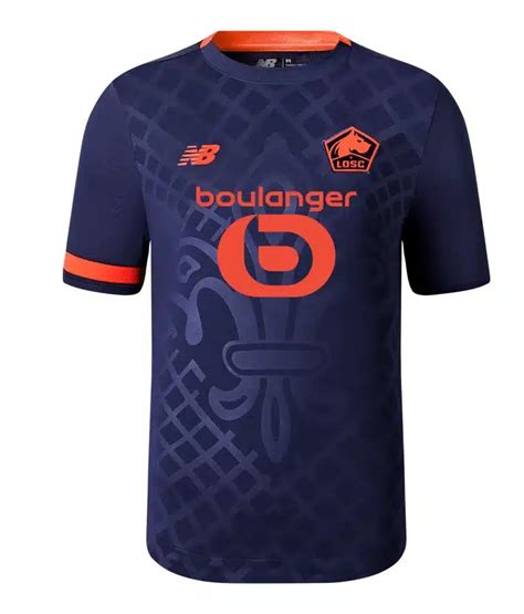 Maillot Losc La Fleur De Lys S Invite Sur Le Design De La Tenue Third