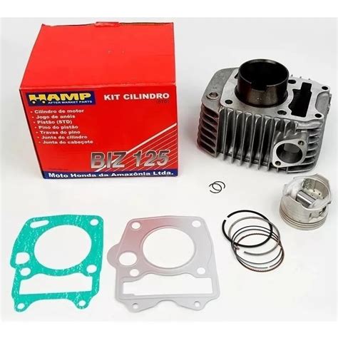 Kit Cilindro Motor Honda Biz 125 até 2008 carburador Original Honda