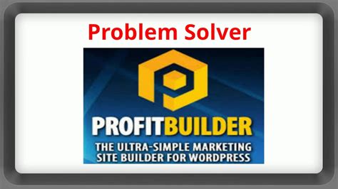 Wp Profit Builder Review Youtube