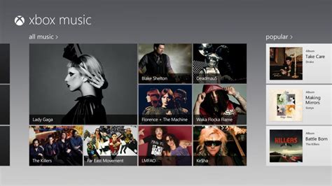 Xbox Music: Windows 8 plays lead as Microsoft debuts new service – GeekWire